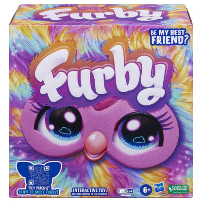 FURBY JUCARIE DE PLUS INTERACTIVA FURBY TIE DYE, FURBY