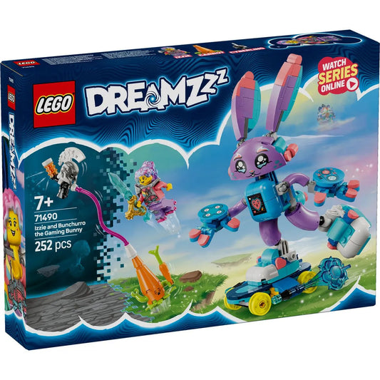 LEGO DREAMZZZ IZZIE SI IEPURASUL DE GAMING BUNCHURRO 71490, LEGO DREAMZ