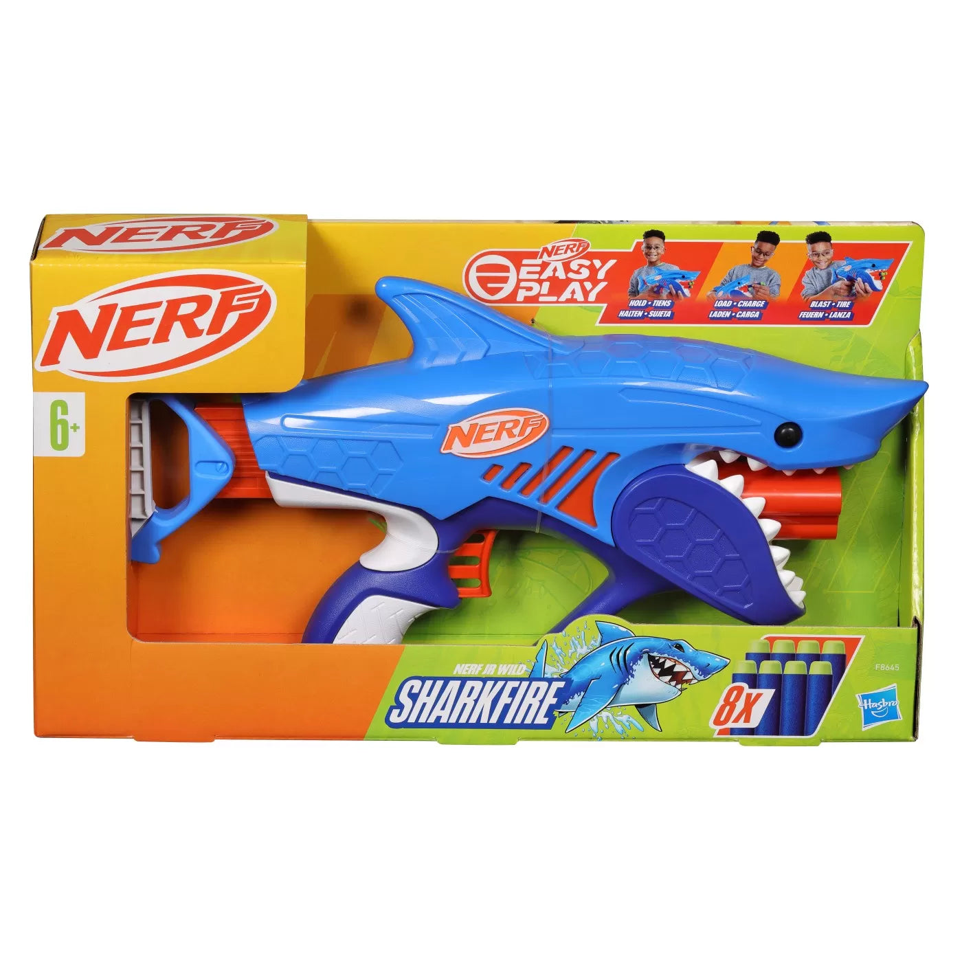NERF BLASTER JR WILD SHARKFIRE, NERF
