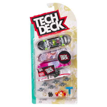 TECH DECK PACHET 4 PIESE FINGERBOARD SHAME 9.6CM , TECH DECK