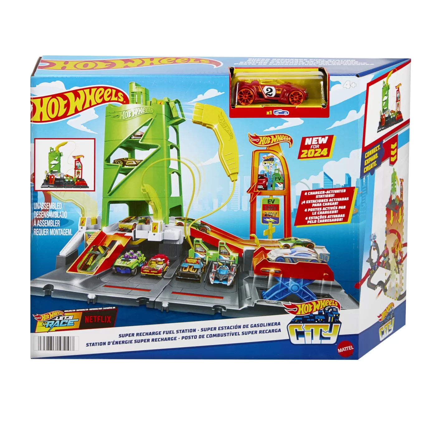 HOT WHEELS CITY BENZINARIE, HOT WHEELS - CITY