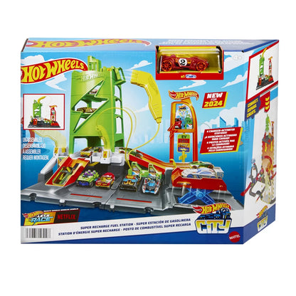HOT WHEELS CITY BENZINARIE, HOT WHEELS - CITY