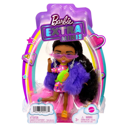 BARBIE PAPUSA BARBIE EXTRA MINI BRUNETA, BARBIE - EXTRA