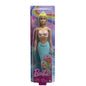 BARBIE DREAMTROPIA PAPUSA SIRENA CU CORSET GALBEN SI COADA ALBASTRA, BARBIE - DREAMTOPIA