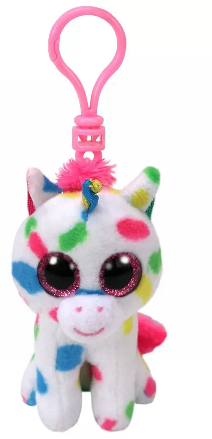 PLUS BRELOC TY 8.5CM BOOS HARMONIE UNICORNUL CU BULINE, BRELOC 8.5CM