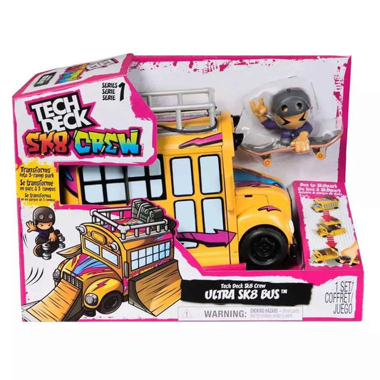 TECH DECH SK8 CREW SET DE JOACA AUTOBUZ, TECH DECK