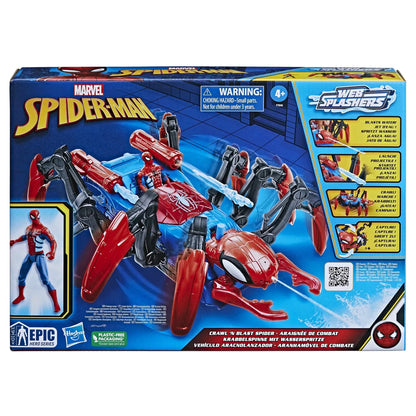 SPIDERMAN SET DE JOACA CRAWL N BLAST , SPIDER-MAN