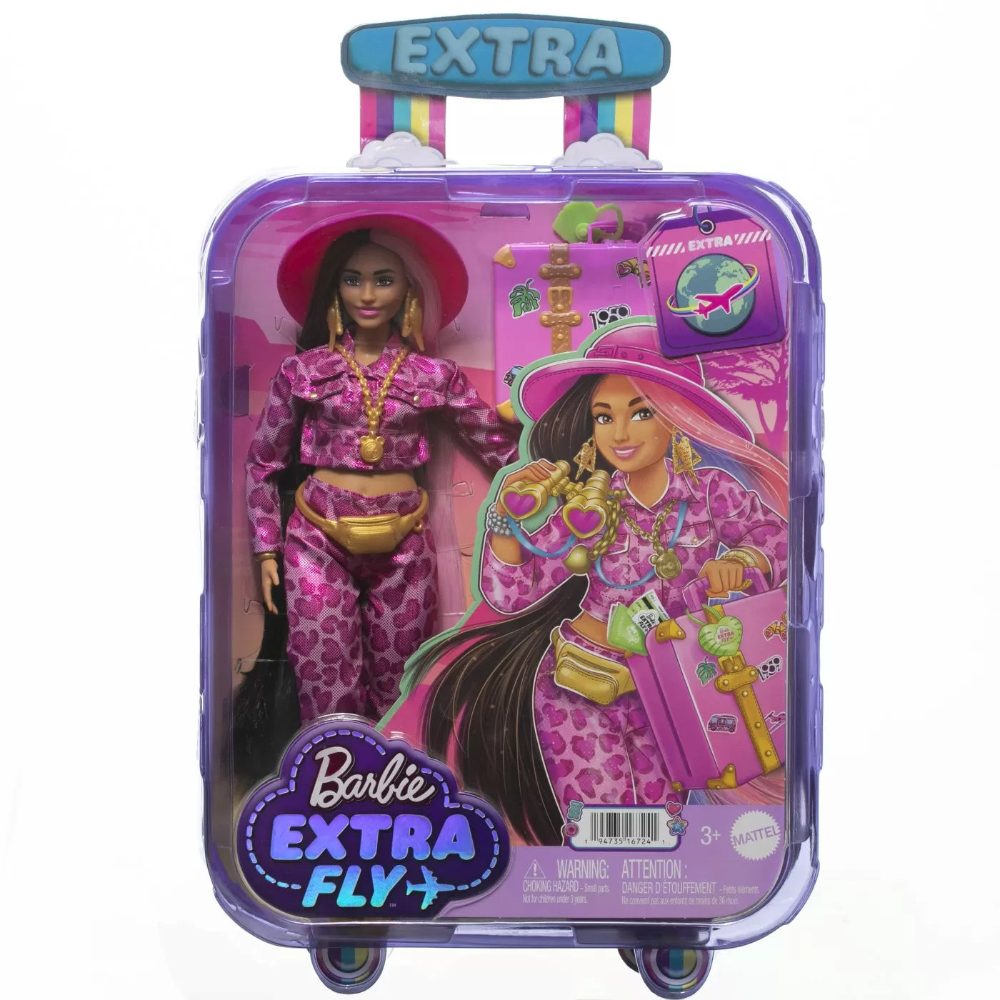BARBIE EXTRA FLY PAPUSA BARBIE BRUNETA IN SAFARI, BARBIE - EXTRA