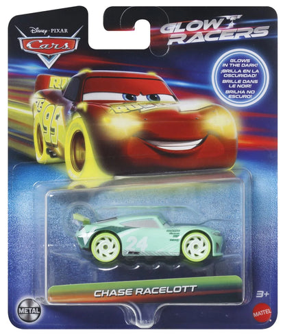CARS GLOW RACERS MASINUTA METALICA CHASE RACELOTT 1:55, CARS - MASINI