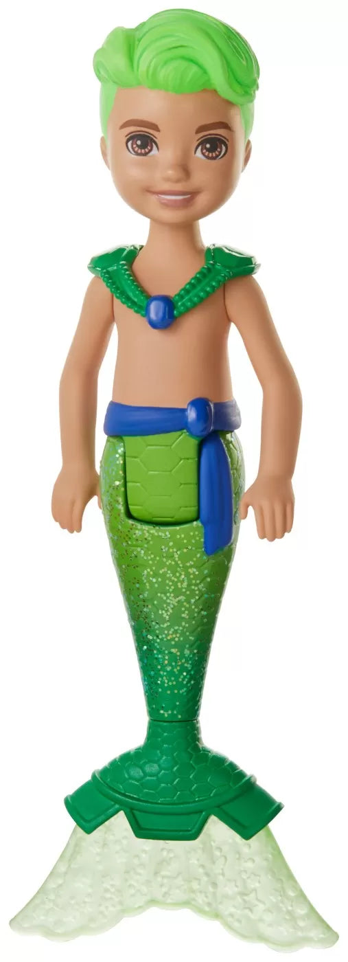 BARBIE DREAMTOPIA PAPUSA CHELSEA SIRENA VERDE, BARBIE - DREAMTOPIA