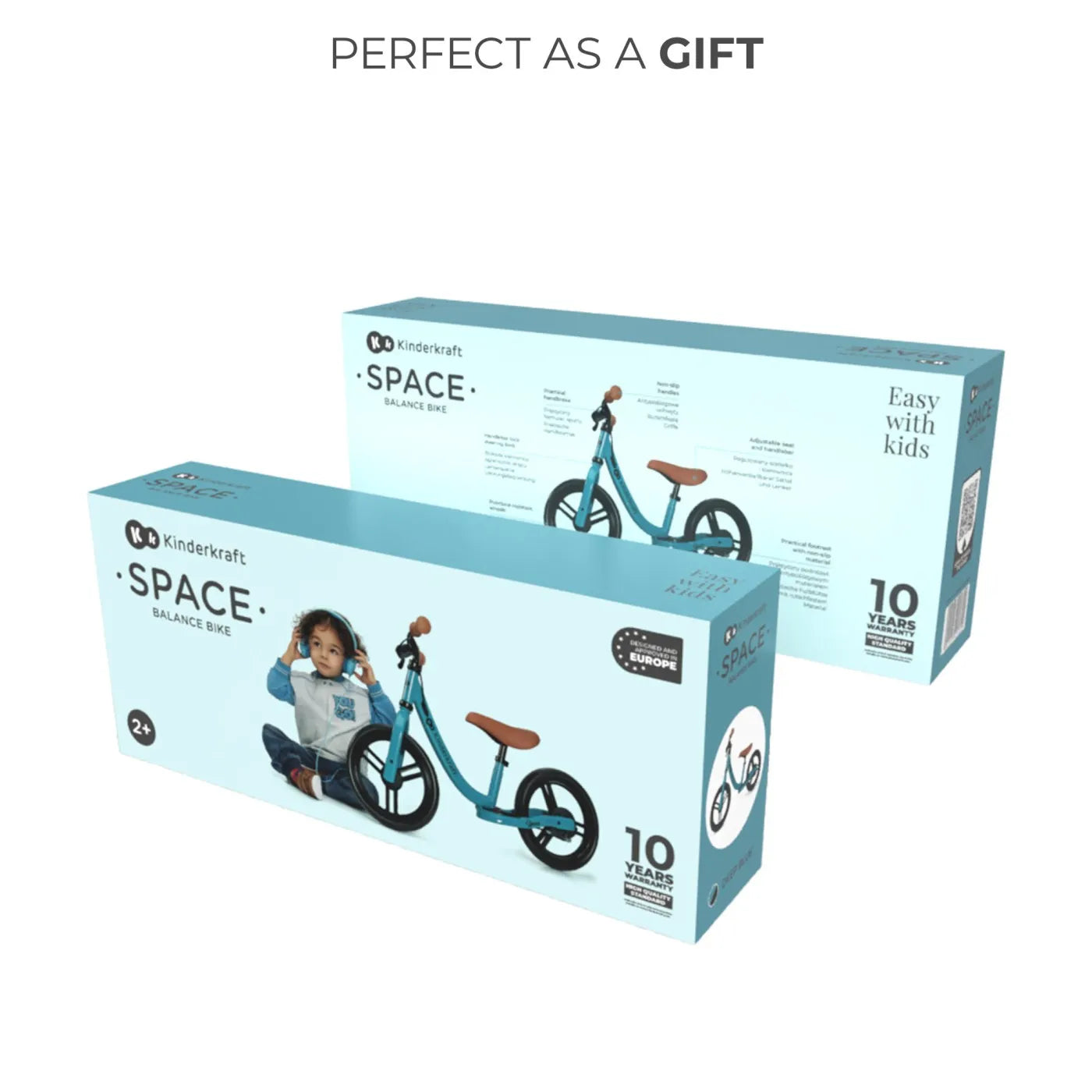 BICICLETA FARA PEDALE KINDERKRAFT SPACE DARK BLUE, KINDERKRAFT