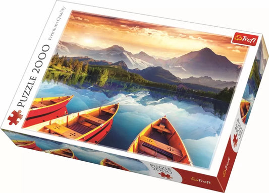 PUZZLE TREFL 2000 LAC MONTAN, TREFL 2000P