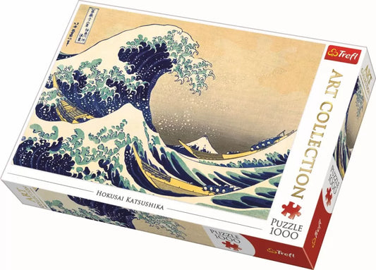 PUZZLE TREFL 1000 MARELE VAL DE LA KANAGAWA, TREFL 1000P