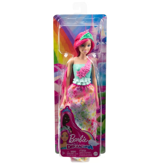 BARBIE DREAMTOPIA PAPUSA PRINTESA CU PAR ROZ, BARBIE - DREAMTOPIA