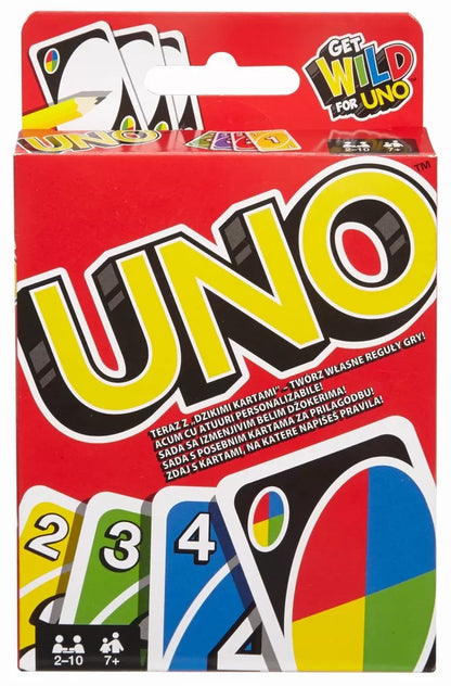 CARTI DE JOC UNO CLASIC, JOCURI