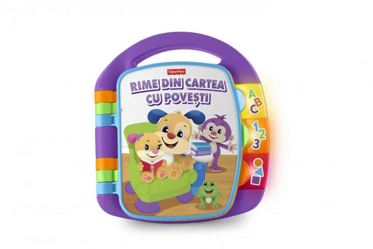 FISHER PRICE CARTEA DE POVESTI IN LIMBA ROMANA, FISHER PRICE - RADE SI INVATA