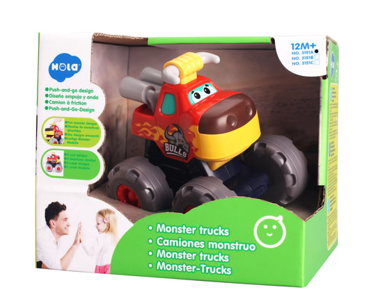 MASINUTA BEBE MONSTER TRUCK TAURASUL CEL FURIOS, HOLA