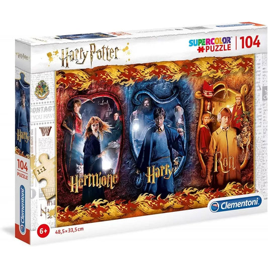 PUZZLE HARRY POTER 104 PIESE CLEMENTONI, CLEMENTONI