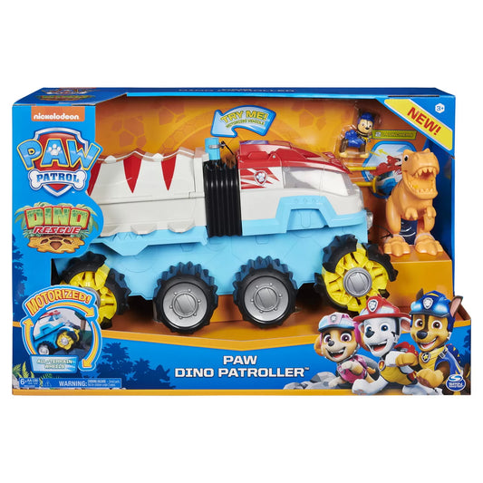 PATRULA CATELUSILOR VEHICUL DE PATRULARE DINO PATROLLER MOTORIZAT, PATRULA CATELUSILOR