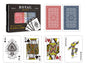 SET 2 PACHETE CARTI ROYAL CANASTA POKER DIN PLASTIC, ACCESORII