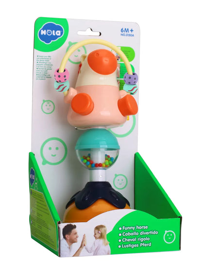 JUCARIE BEBE CU VENTUZA - ANIMALUT, HOLA