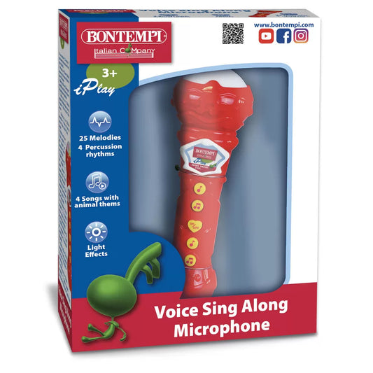 BONTEMPI MICROFON KARAOKE CU EFECTE LUMINOASE, BONTEMPI