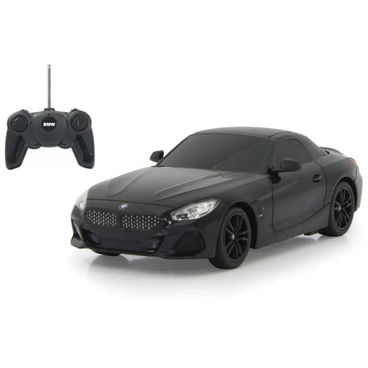 MASINA CU TELECOMANDA BMW Z4 ROADSTER NEGRU SCARA 1 LA 18, RASTAR 1:18