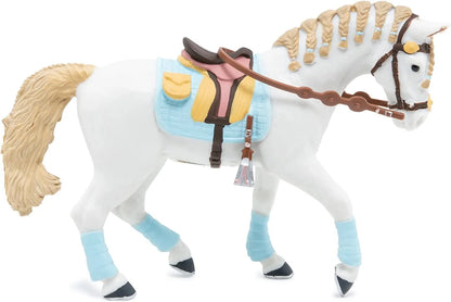 PAPO FIGURINA CAL DE ECHITATIE BLEU, RASE DE CAI SI PONEI