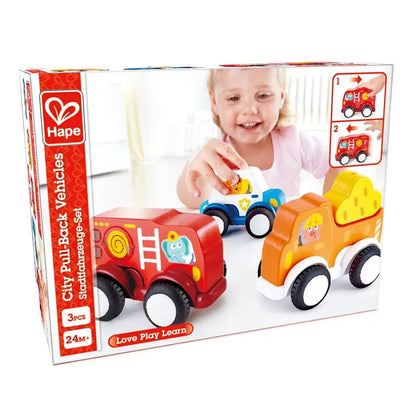 HAPE SET 3 MASINUTE CU MOTOR PULL-BACK, HAPE