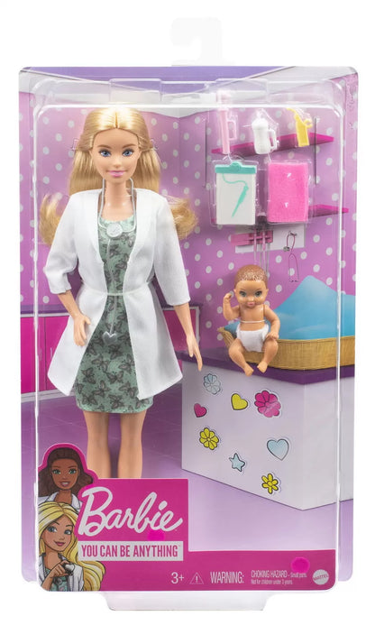 PAPUSA BARBIE DOCTOR PEDIATRU, BARBIE - I CAN BE
