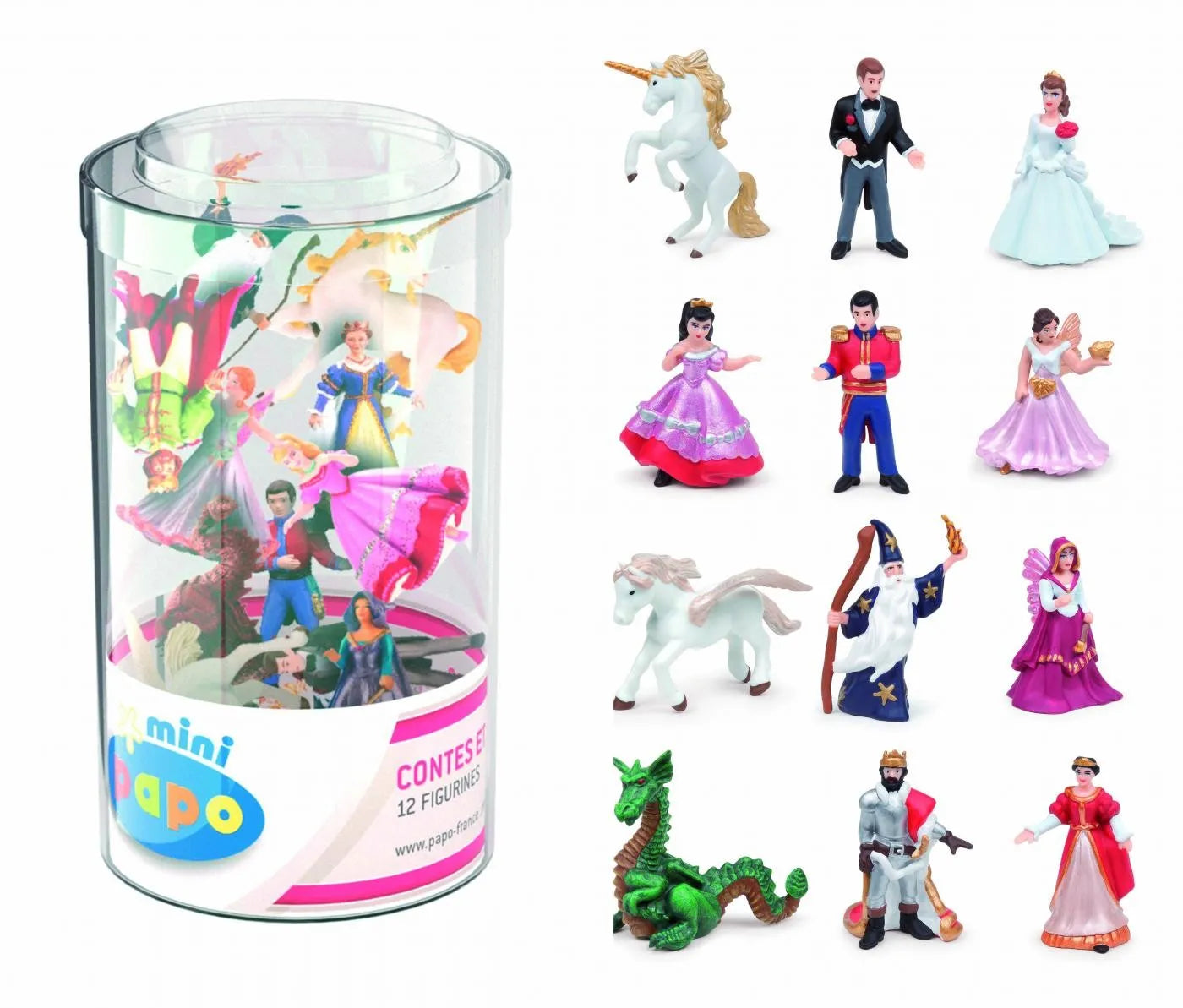 PAPO FIGURINE SET LUMEA FERMECATA 12 PIESE, SETURI