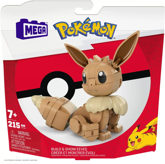 POKEMON MEGA CONSTRUX SET DE CONSTRUCTIE EEVEE, POKEMON