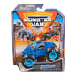 MONSTER JAM MASINUTA METALICA MEGALODON ALBASTRU SCARA 1 LA 64, MONSTER JAM