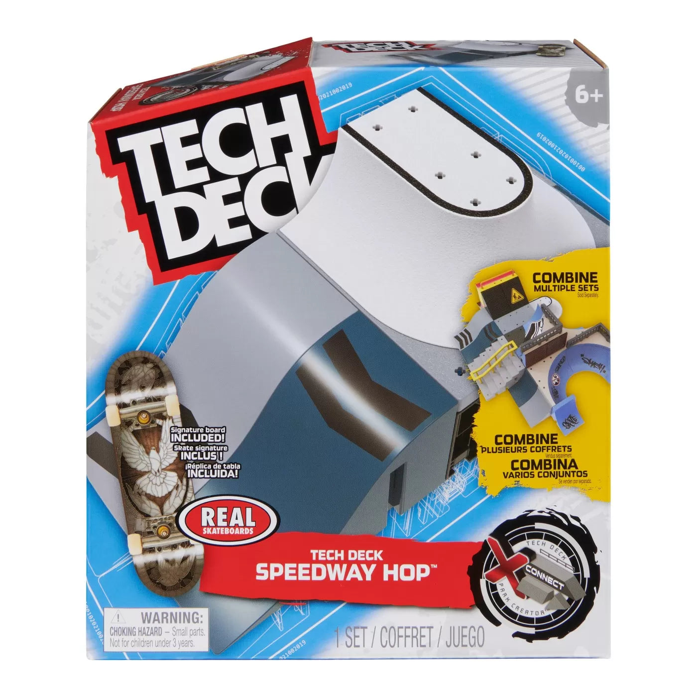 TECH DECK SET SKATE PARK SPEEDWAY HOP, TECH DECK