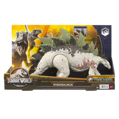 JURASSIC WORLD GIGANTIC TRACKERS DINOZAUR STEGOSAURUS, JURASSIC WORLD