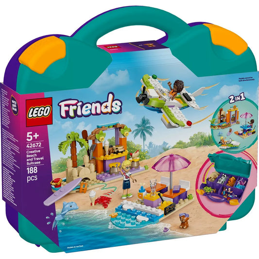 LEGO FRIENDS VALIZA PENTRU PLAJA SI CALATORIE 42672, LEGO FRIENDS