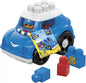 MEGA BLOKS FIRST BUILDERS VEHICUL PETER POLICE, MEGA BLOKS