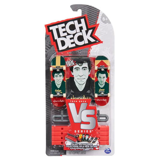 TECH DECK PACHET CU OBSTACOL FINGERBOARD JAMES, TECH DECK