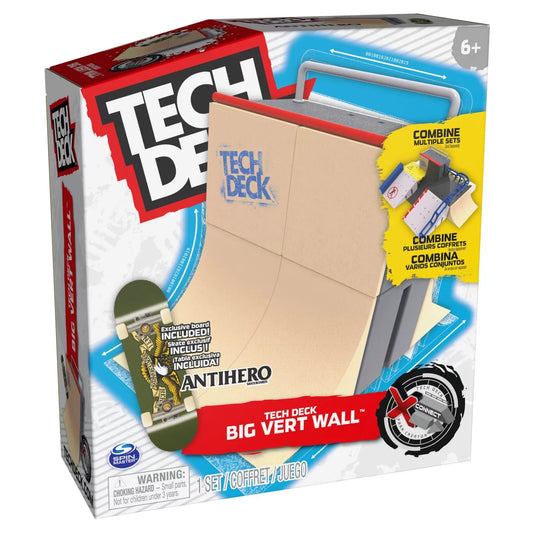 TECH DECK PACHET XCONNECT FINGERBOARD BIG VERT WALL, TECH DECK