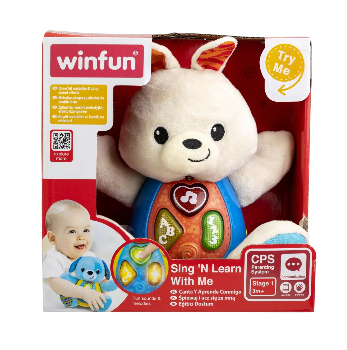 WINFUN CANTA SI INVATA CU IEPURASUL BOUNCY, WINFUN