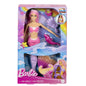 BARBIE COLOR CHANGE PAPUSA SIRENA CU PAR ROZ, BARBIE - DREAMTOPIA