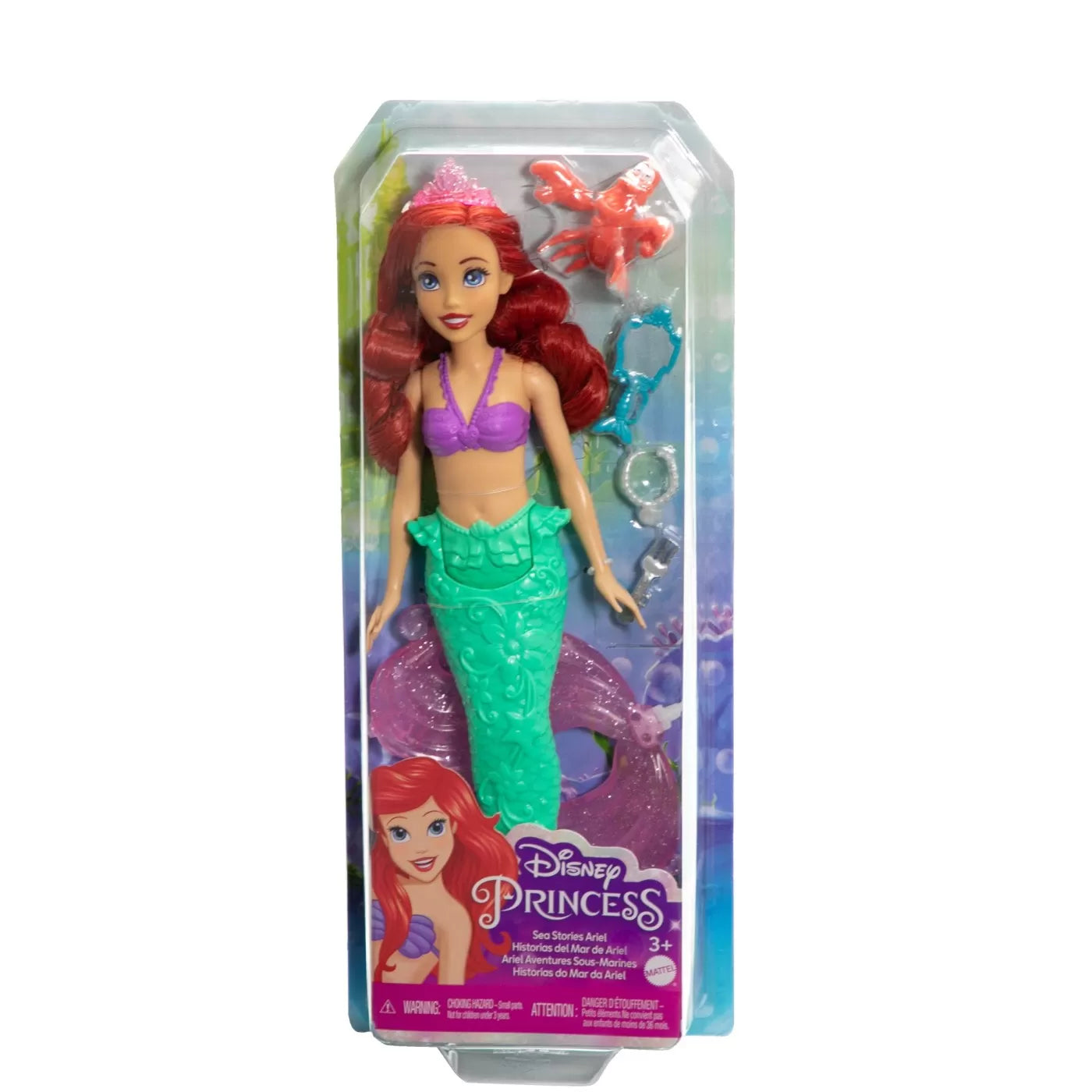 DISNEY PRINCESS PAPUSA ARIEL, DISNEY PRINCESS
