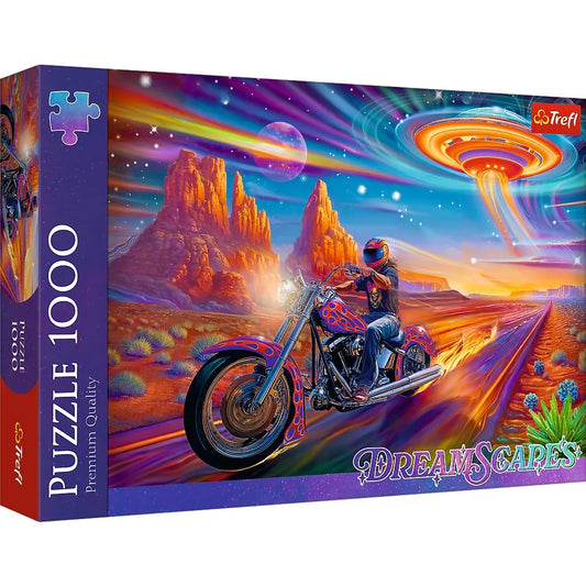 PUZZLE TREFL 1000 CURSA NEBUNA, TREFL 1000P