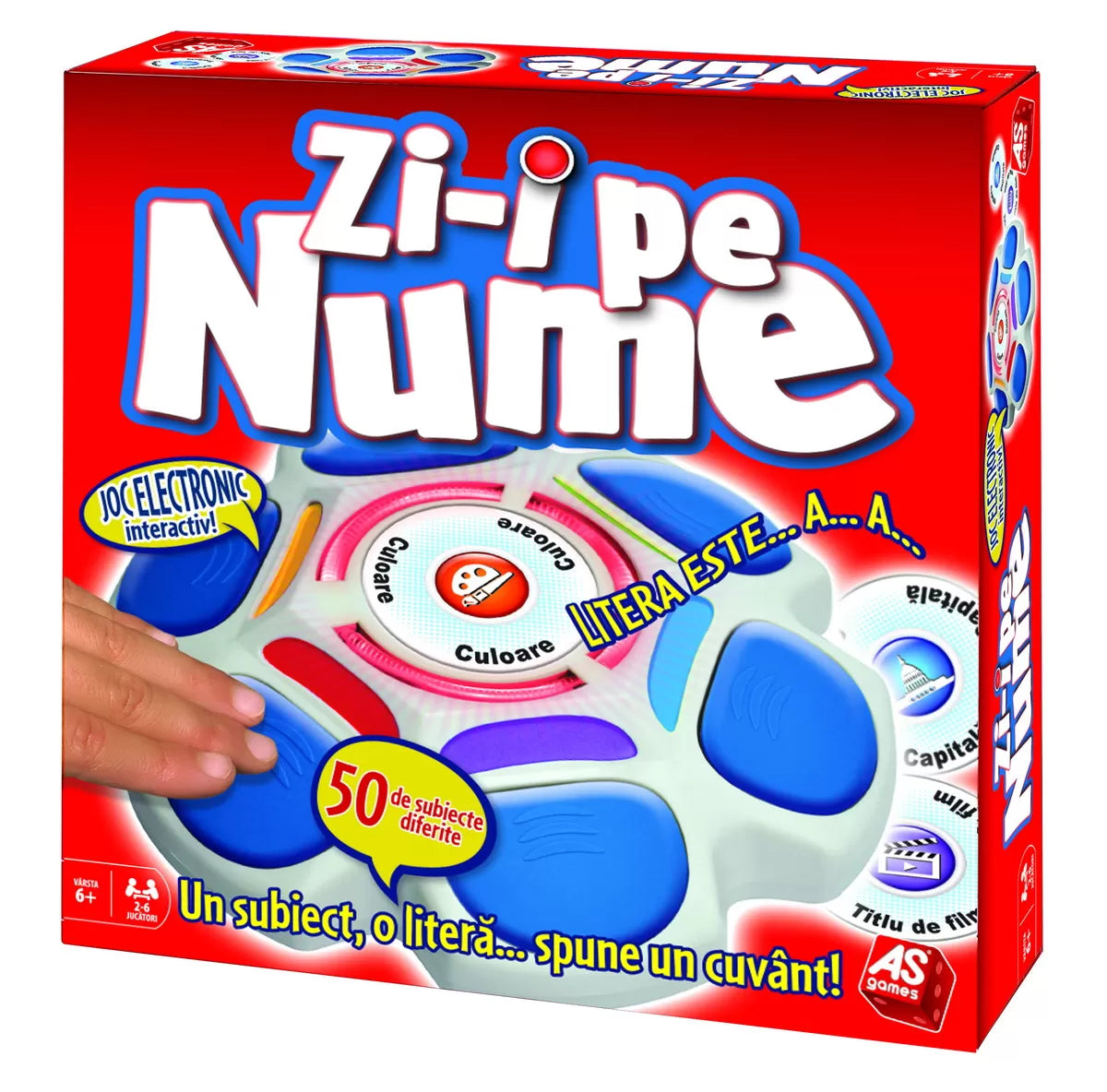 JOC ELECTRONIC ZI-I PE NUME, JOCURI
