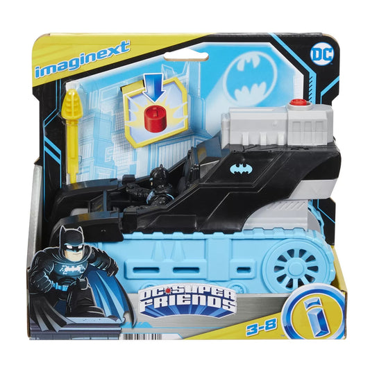 FISHER PRICE IMAGINEXT DC SUPER FRIENDS VEHICUL CU FIGURINA BAT-TECH, FISHER PRICE - DC SUPER FRIENDS