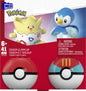 POKEMON MEGA SET DOUA BILE TOGEPI SI PIPLUP 41 PIESE, POKEMON