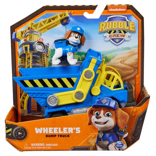 PATRULA CATELUSILOR RUBBLE SI ECHIPA VEHICUL DE BAZA WHEELER, PATRULA CATELUSILOR