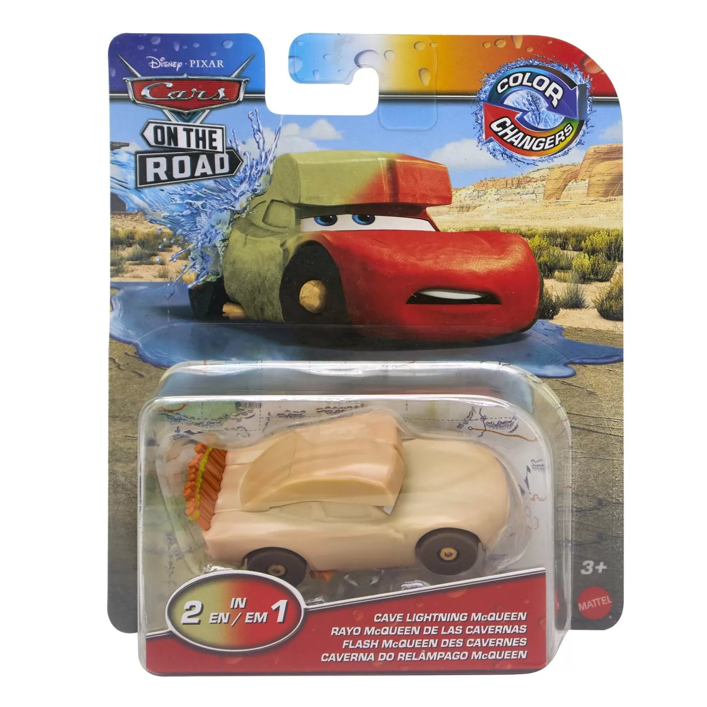 CARS MASINUTA CAVE FULGER MCQUEEN CU CULORI SCHIMBATOARE, CARS - MASINI