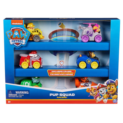 PATRULA CATELUSILOR PUP SQUAD RACERS PACHET CADOU 6 VEHICULE DE BAZA, PATRULA CATELUSILOR