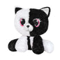 PLUS PISICA NEGRU CU ALB 25CM, STIP
